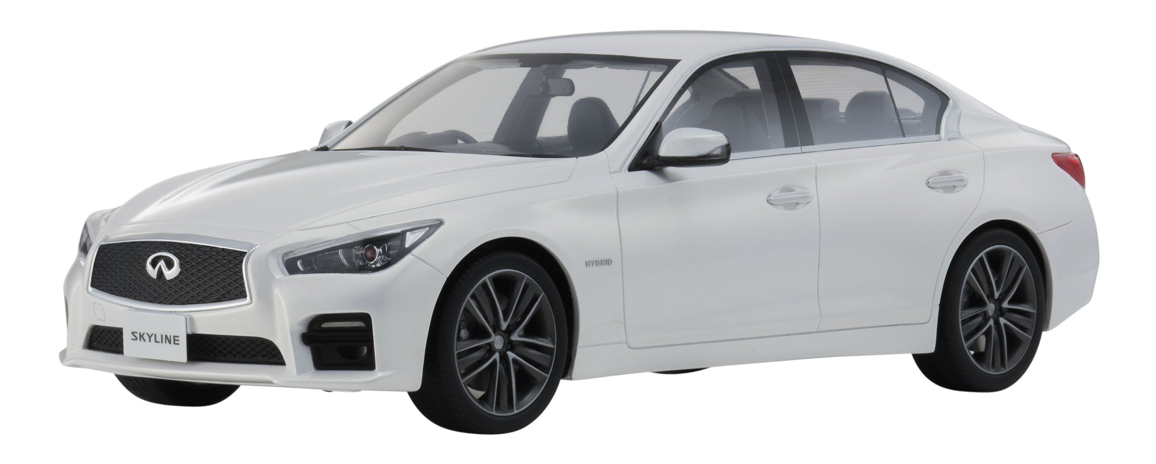 京商 1/18 日産 スカイライン 350GT Hybrid KSR18005W Kyosho KSR18005W Samurai Skyline 350GT Diecast Model Car, 1/18